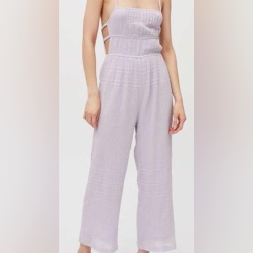 Urban Outfitters Purple Wide Leg Pants
